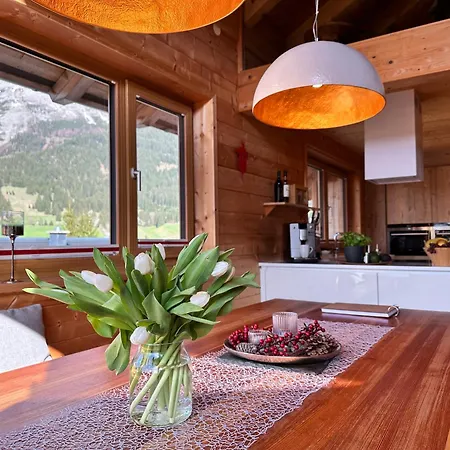 木屋 Bischofsmuetze - Direkt An Der Skipiste Im Skigebiet Dachstein West 安纳贝格-伦格茨